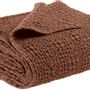 Bed linens - Throw Stonewashed Tana Tabac 240 X 260 - MAISON VIVARAISE – SDE VIVARAISE WINKLER