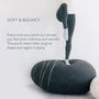 Cushions - Pouf wool stone model "Sea Boulder" - KATSU STONES