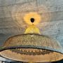 Office design and planning - ARMOISIE light fixture in jute, linen and cotton Height 85cm Height 85cm Diameter 110cm delivered with electric mount - ADELE VAHN