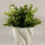 Décorations florales - Pot de fleurs "CRÈME GLACÉE CHAUDE" - AURA 3D
