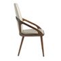 Chairs - Upholstered leatherette Dining table chair - ANGEL CERDÁ