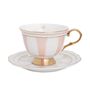Gifts - Cup with saucer - Strisce Rosa - HILKE COLLECTION AB