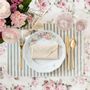 Linge de table textile - Table de linge - Roselle & Stripes - ROSEBERRY HOME