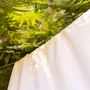 Linens - Off White Percale Fitted Sheet - MORE COTTONS
