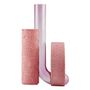 Vases - Cochlea della Metamorfosi n°2, pink glass and stone vase for flowers - COKI