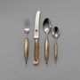 Cutlery set - Bronze Handled Cutlery Set, 4 Pieces - EAGLADOR