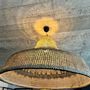 Office design and planning - ARMOISIE light fixture in jute, linen and cotton Height 85cm Height 85cm Diameter 110cm delivered with electric mount - ADELE VAHN