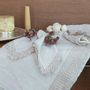 Linge de table textile - Nappe en macramé - ONCE MILANO