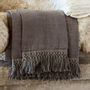 Bath towels - Towel set with long fringe - ONCE MILANO