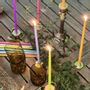 Christmas table settings - Brass adapter candle holder - MAISON PECHAVY