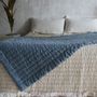 Comforters and pillows - New Wavy Linen Blanket - ONCE MILANO