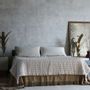 Comforters and pillows - New Wavy Linen Blanket - ONCE MILANO