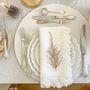 Linge de table textile - Serviette en dentelle de Sicile - ONCE MILANO