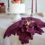 Table linen - Napkin with Sicily lace - ONCE MILANO
