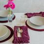 Table linen - Napkin with long fringe - ONCE MILANO