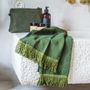 Bath towels - Towel set with long fringe - ONCE MILANO