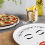 Plats et saladiers - I Love Pizza | Peint à la main | Fabriqué en Italie - ARCUCCI CERAMICS