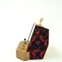 Decorative objects - SENSEI V2F ARCADE : Luxury, retro, "Moulin" fabric Blackpop - MAISON ROSHI