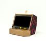 Decorative objects - SENSEI V2F : Luxury Wooden Arcade Cabinet - Sustainable Fabric - MAISON ROSHI