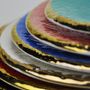 Platter and bowls - Preta Gold | Complements | Made in Italy - ARCUCCI CERAMICS