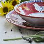 Everyday plates - Piuma | Hand Painted | Made in Italy - ARCUCCI CERAMICS