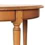 Dining Tables - French extendable round table in solid oak - MON PETIT MEUBLE FRANÇAIS