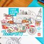 Loisirs créatifs pour enfant - Les Transports - Cahier Animé BlinkBook - EDITIONS ANIMEES