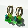Jewelry - Artisan Gold Murano Glass Earrings Laleti Collection - CHAMA NAVARRO