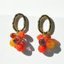 Bijoux - Boucles d'oreilles verre Murano Gold artisan  Laleti Collection - CHAMA NAVARRO