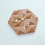 Trays - Handmade and eco-friendly hexagonal soap dish\" DIAMANTE\ - L'ÉCO MAISON DÉCORATION