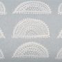 Coussins textile - Coussin carré sérigraphié à la main à petits motifs Sunburst - NAKI+SSAM
