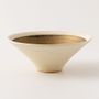 Platter and bowls - Yakishime gilt bowl - ONENESS