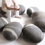 Coussins - Meuble pouf ottoman en laine \ « Set de conférence \ - KATSU STONES