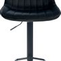 Office seating - Toni bar chair - All black - VIBORR