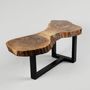 Design objects - Side Table, Coffee table, Live Edge Walnut - LOGNITURE