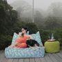 Lawn sofas   - Outdoor pouf ottoman modular sofa - PANAPUFA