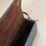Bags and totes - Handcrafted with precision Leather and wood carved Bag - THECRAFTROOT