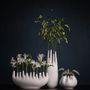 Vases - RHIZOM piccolo, bone china, white, vase, decoration - KLATT OBJECTS