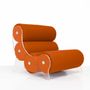 Armchairs - MW06 Design Armchair - Runner Foam Seat - Transparent PMMA - MOJOW