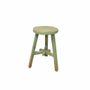 Stools - Handmade round stool - PAGODA INTERNATIONAL