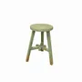 Stools - Old round stool - PAGODA INTERNATIONAL