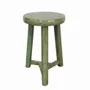 Stools - Old round stool - PAGODA INTERNATIONAL
