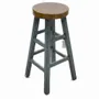 Stools - Old round stool - PAGODA INTERNATIONAL