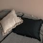 Bed linens - 300x280cm JAIPUR Washed Linen Bedspread - DE.LENZO