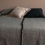 Bed linens - 300x280cm JAIPUR Washed Linen Bedspread - DE.LENZO