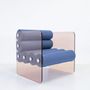 Lawn armchairs - MW01 | Designer armchair - Bronze PMMA - Soshagro foam seat - Handmade - MOJOW