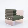Lawn armchairs - MW01 | Designer armchair - Bronze PMMA - Soshagro foam seat - Handmade - MOJOW