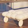 Deck chairs - NUAGE OUTDOOR aluminum day bed - SOLLEN