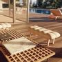Lawn armchairs - NUAGE OUTDOOR Aluminum Bench - SOLLEN
