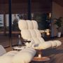 Lawn armchairs - NUAGE OUTDOOR Aluminum Armchair - SOLLEN